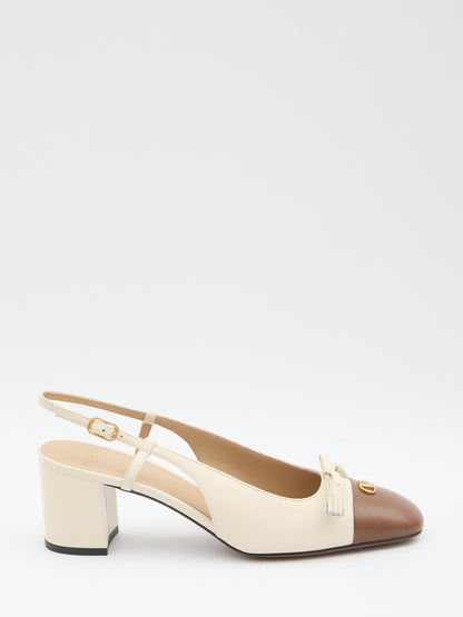 VALENTINO GARAVANI 37 décolleté valet du roi slingback
