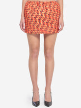 GUCCI 40 printed mini skirt