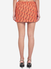 GUCCI 40 printed mini skirt