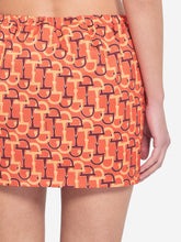GUCCI 40 printed mini skirt