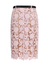 lace midi skirt