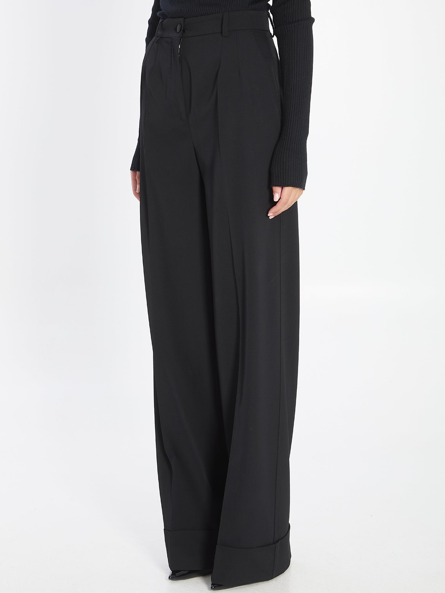 DOLCE&amp;GABBANA 38 wool trousers




