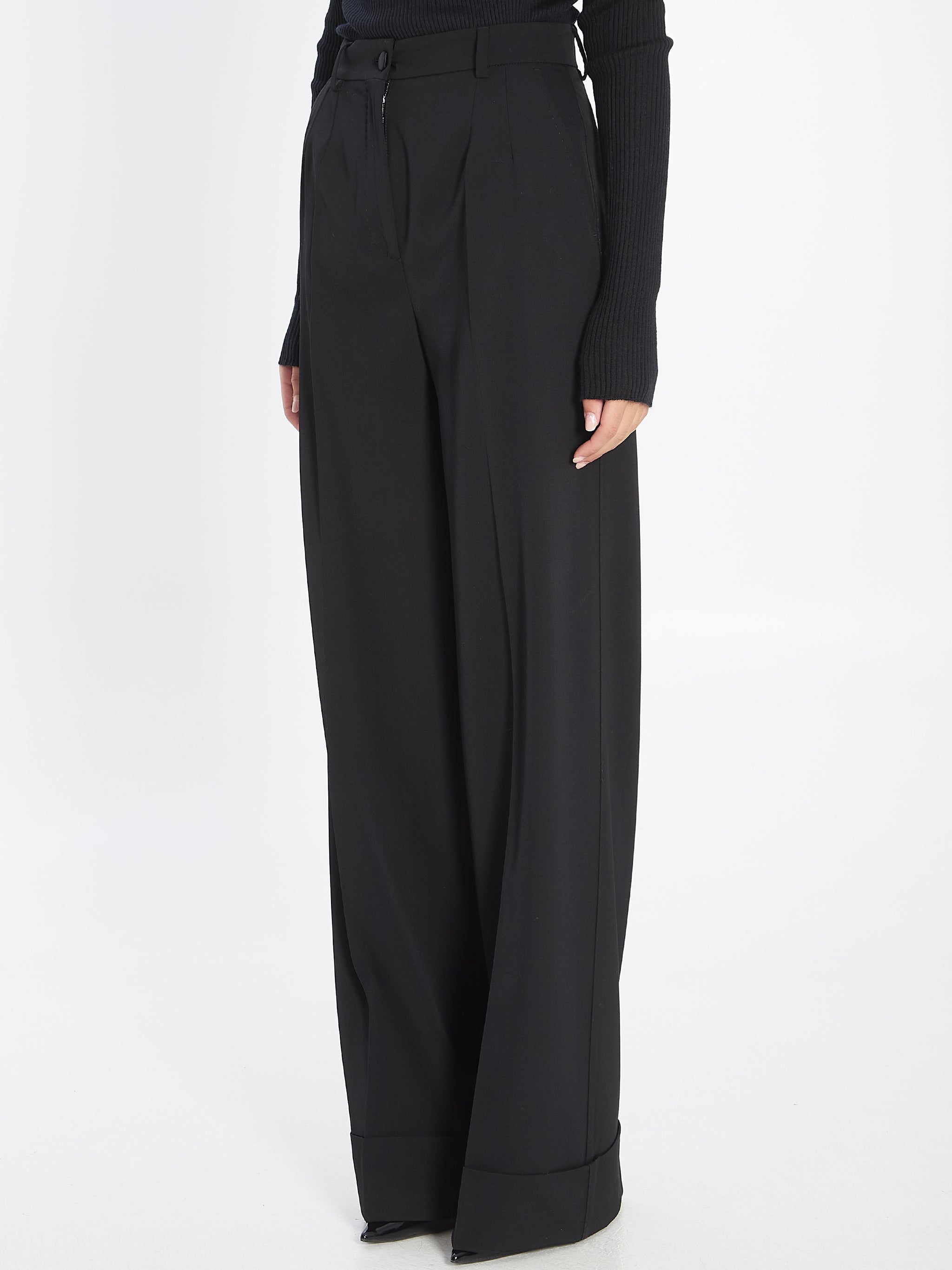wool trousers