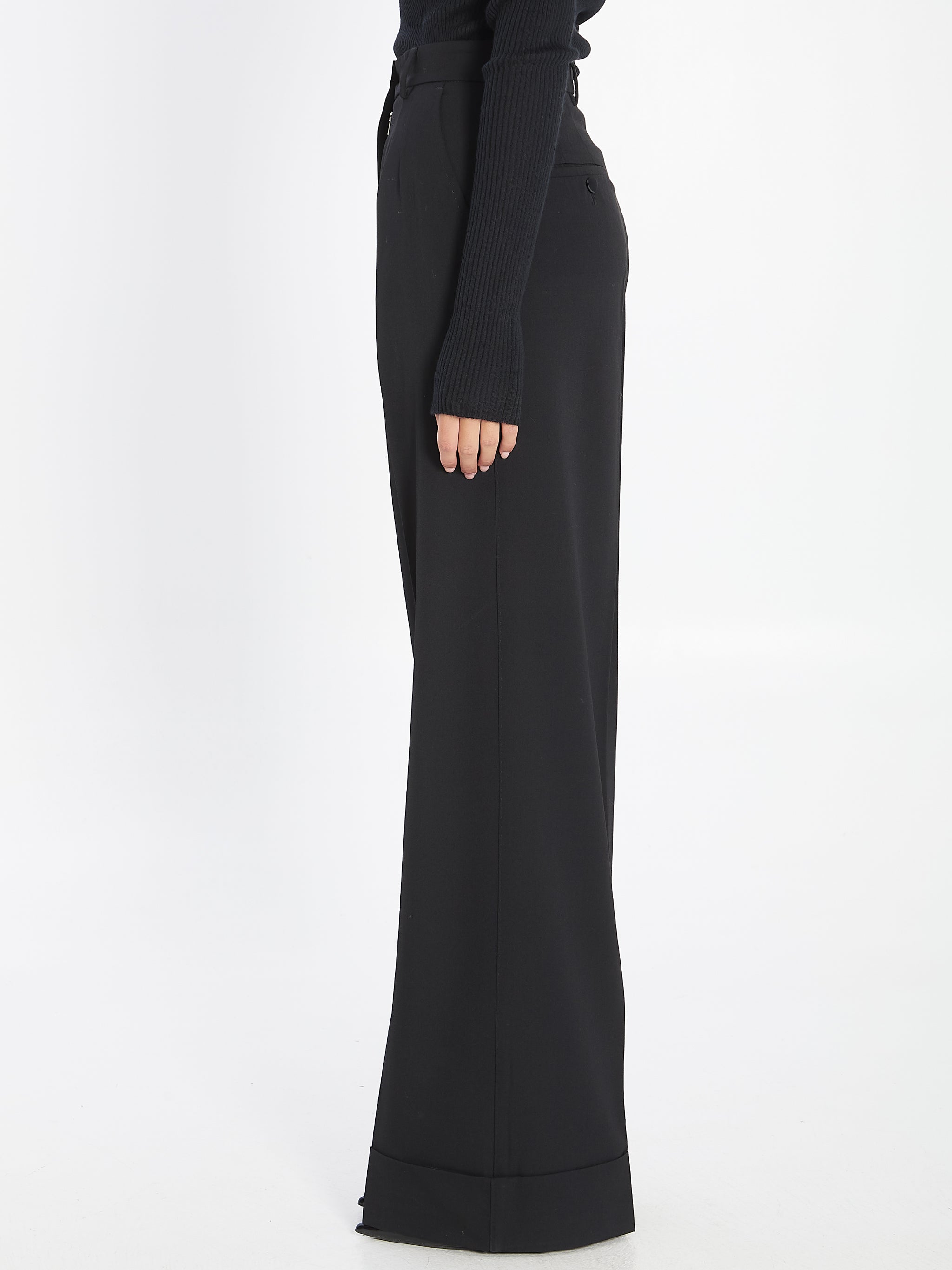 wool trousers