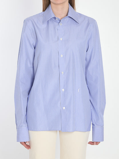 SAINT LAURENT 38 cassandre shirt