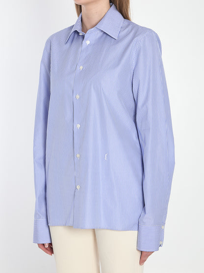 SAINT LAURENT 38 cassandre shirt