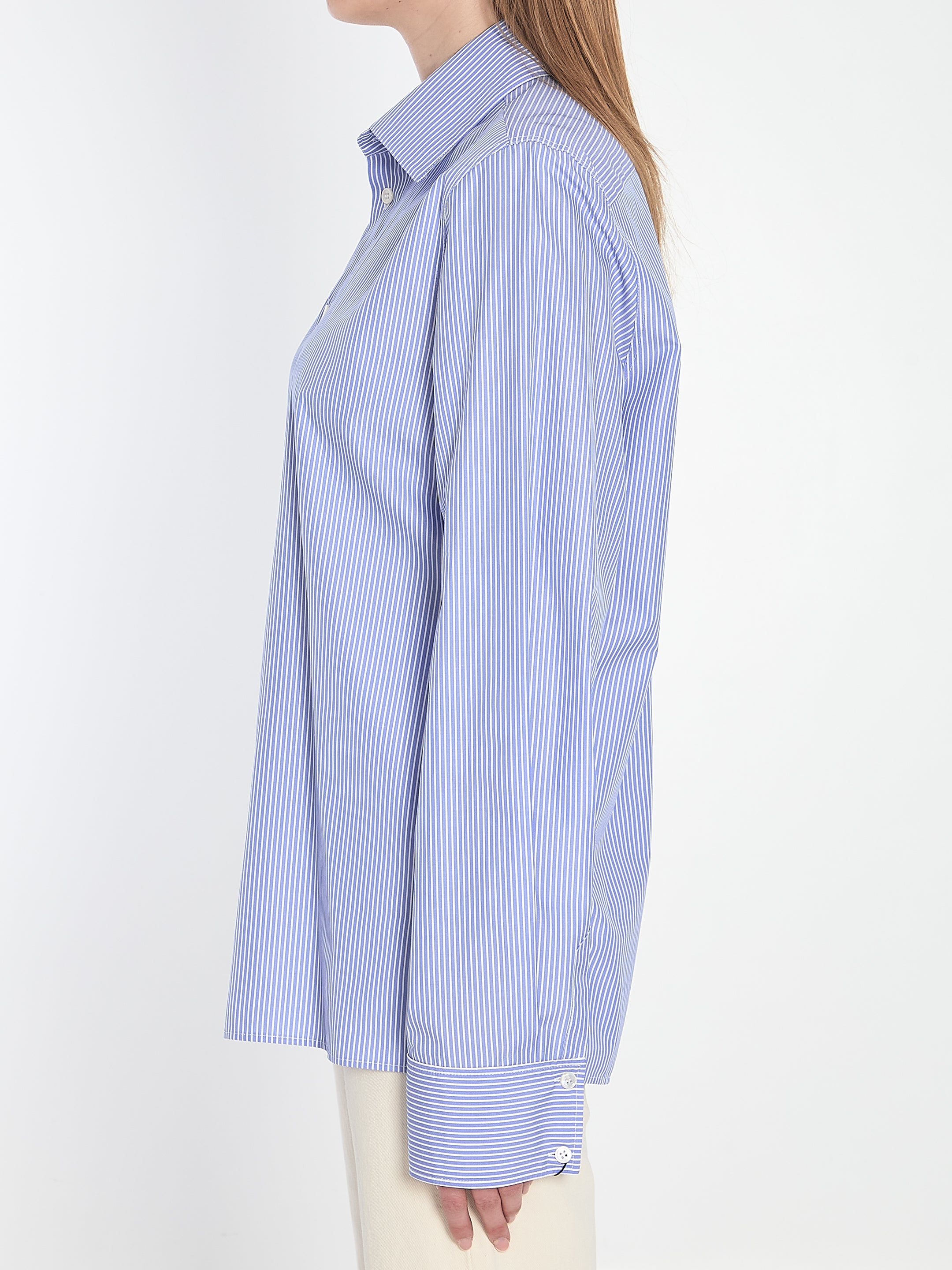 SAINT LAURENT 38 cassandre shirt