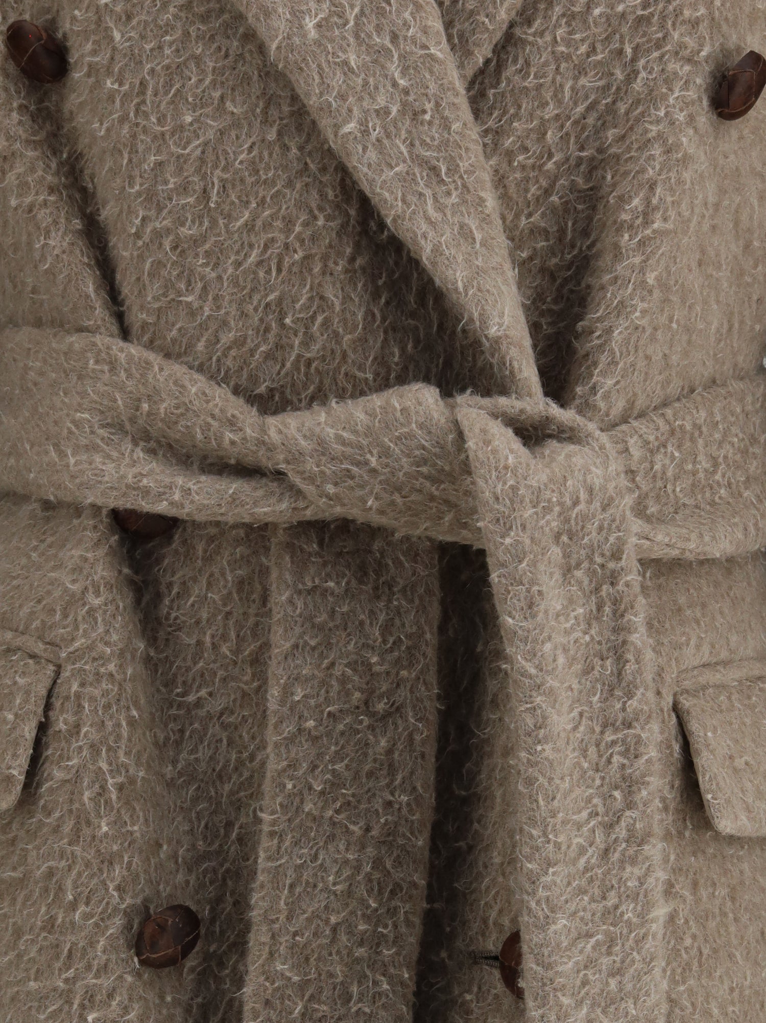 GOLDEN GOOSE 38 double-breasted coat