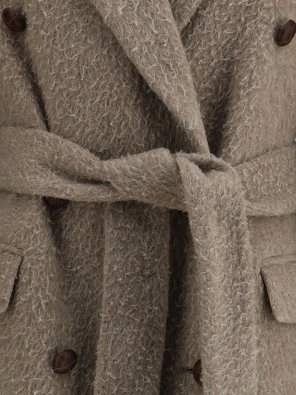 GOLDEN GOOSE 38 double-breasted coat