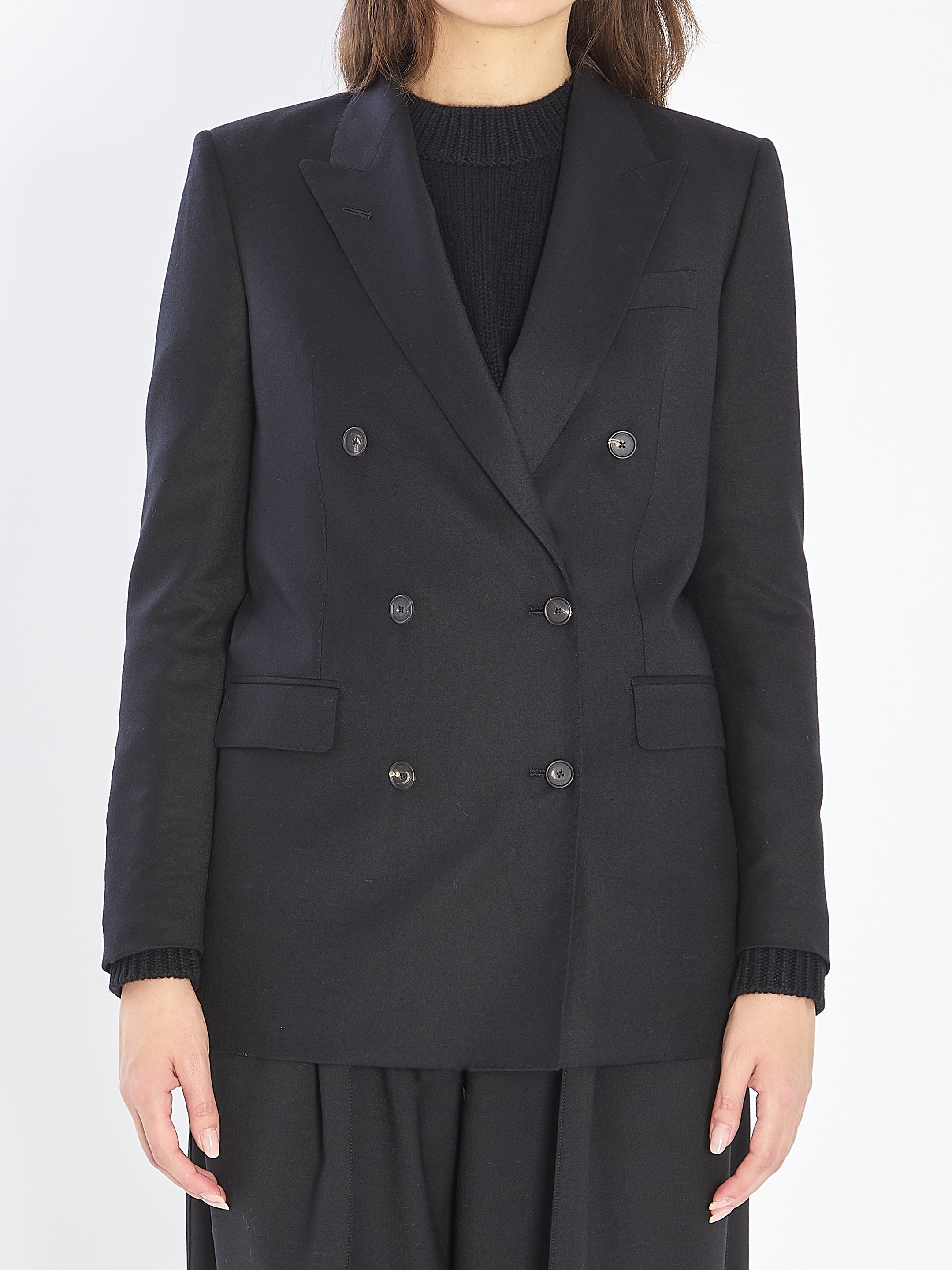 TAGLIATORE 38 jasmine jacket in wool and silk