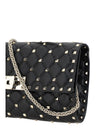 shoulder bag | rockstud spike | nappa/pl