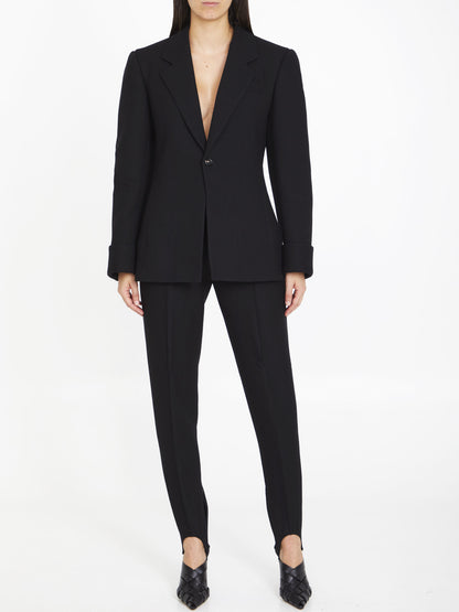 BOTTEGA VENETA 42 structured cotton jacket