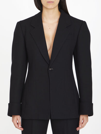 BOTTEGA VENETA 42 structured cotton jacket