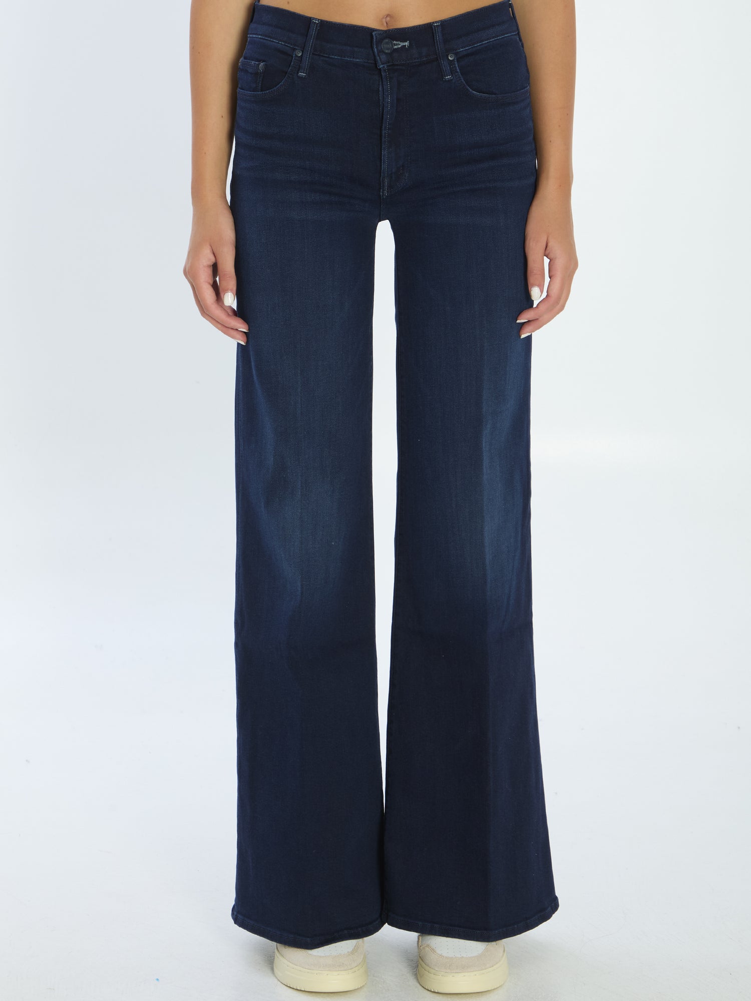 MOTHER 24 the twister sneak denim jeans 