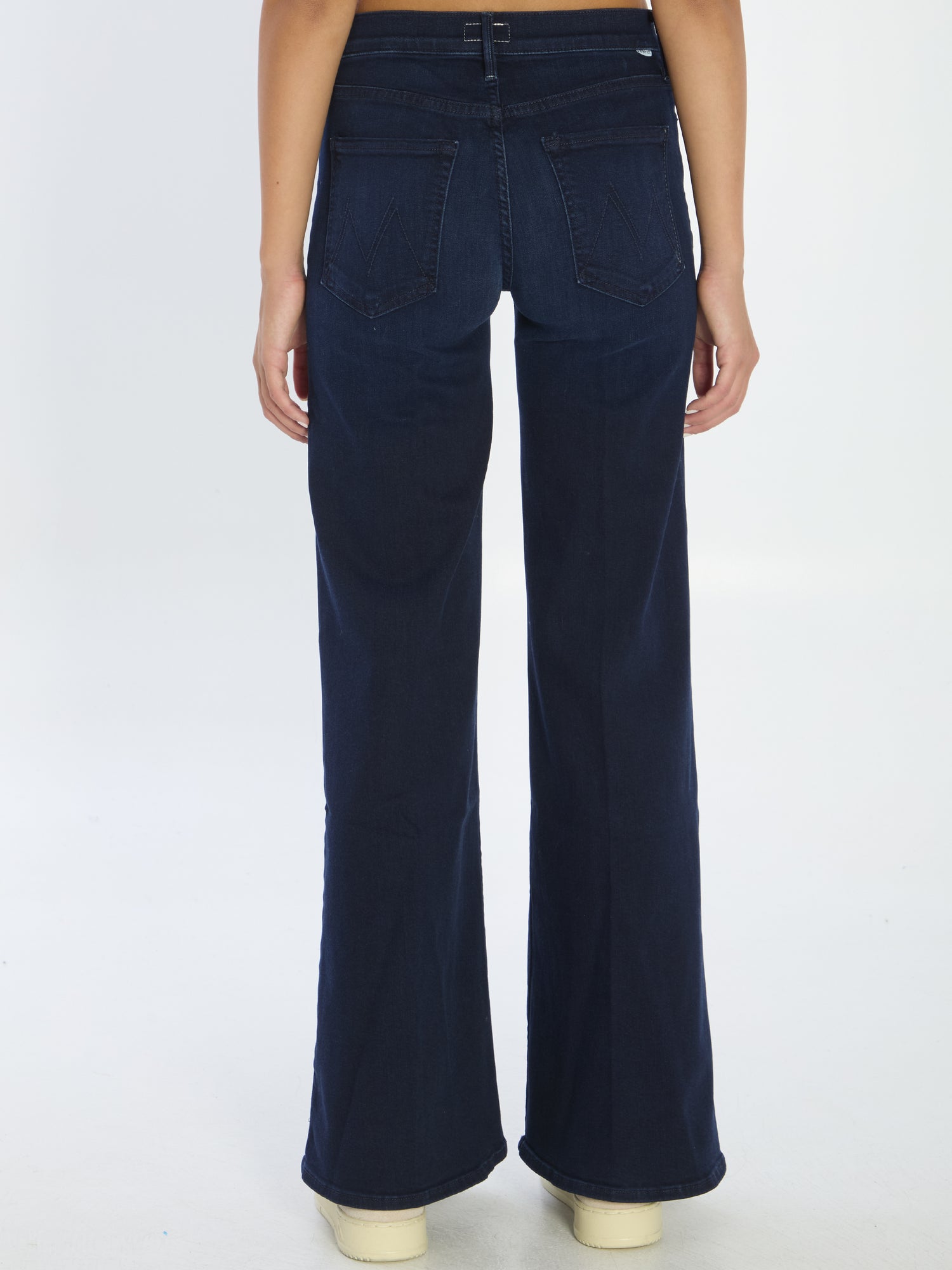 MOTHER 24 the twister sneak denim jeans 