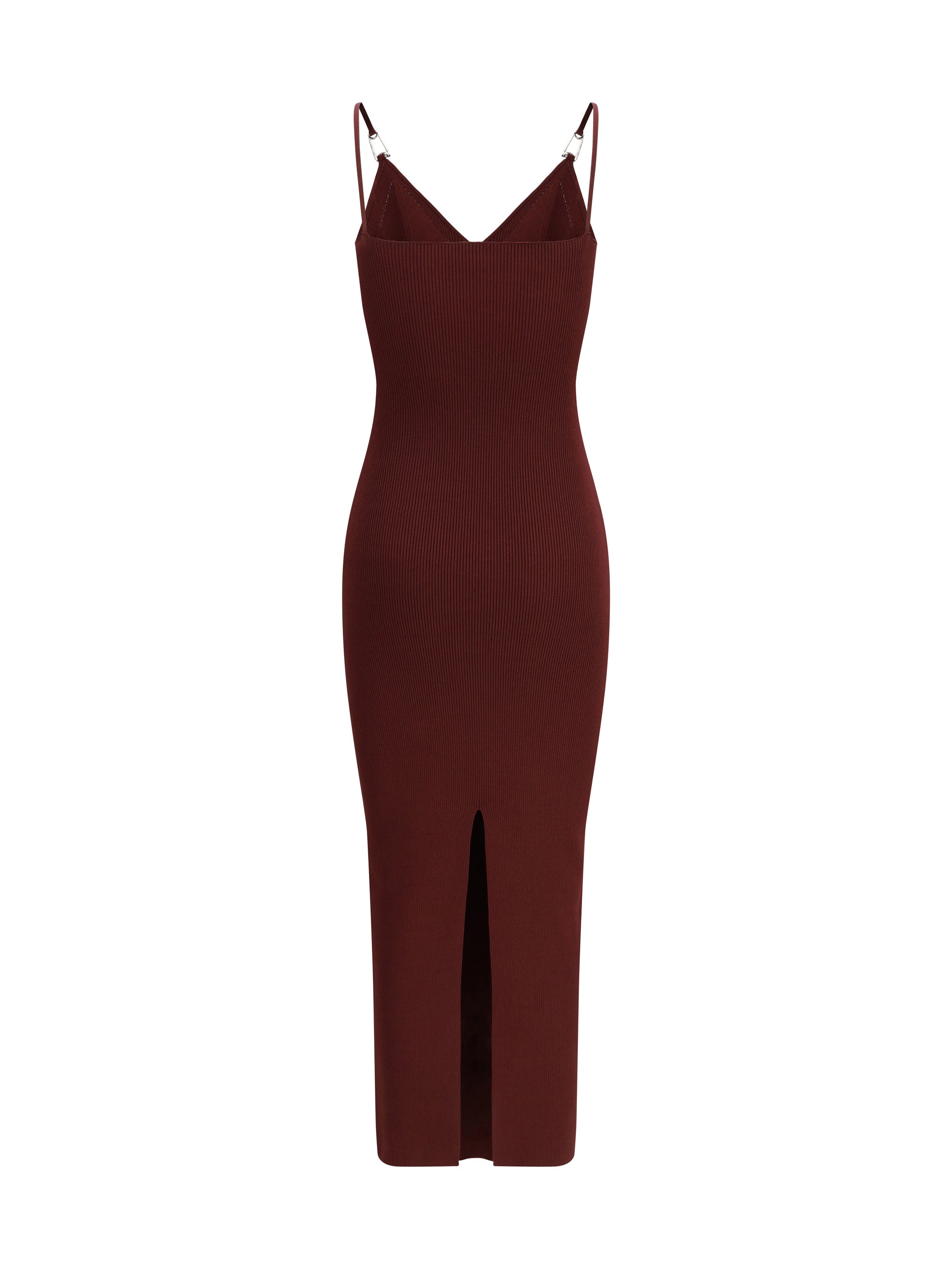 safety pin slip midi dress