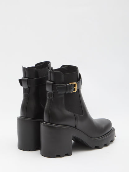 VALENTINO GARAVANI 36 beatle vlogo signature boots 