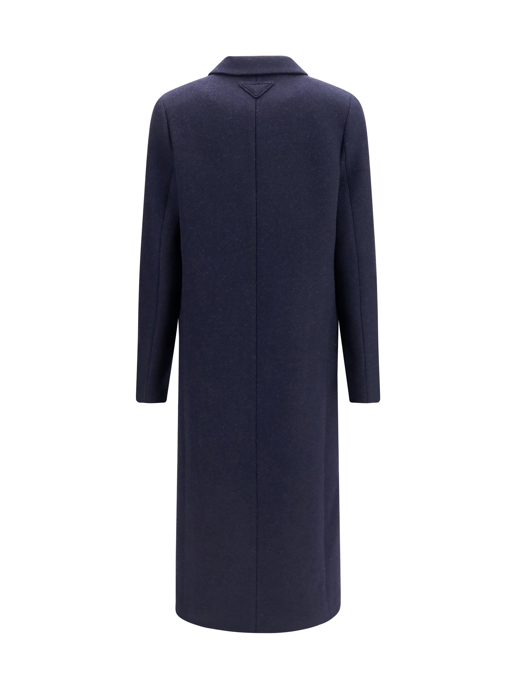 shetland wool double breasted coat