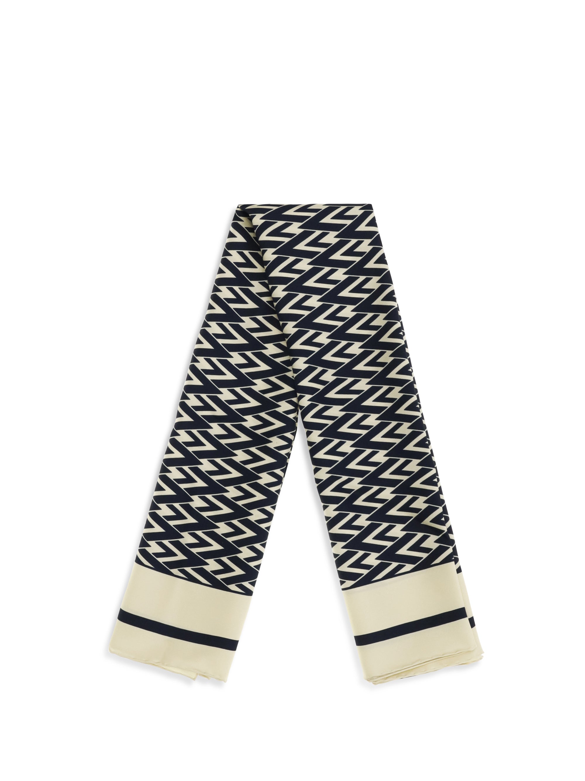 toute la v silk scarf