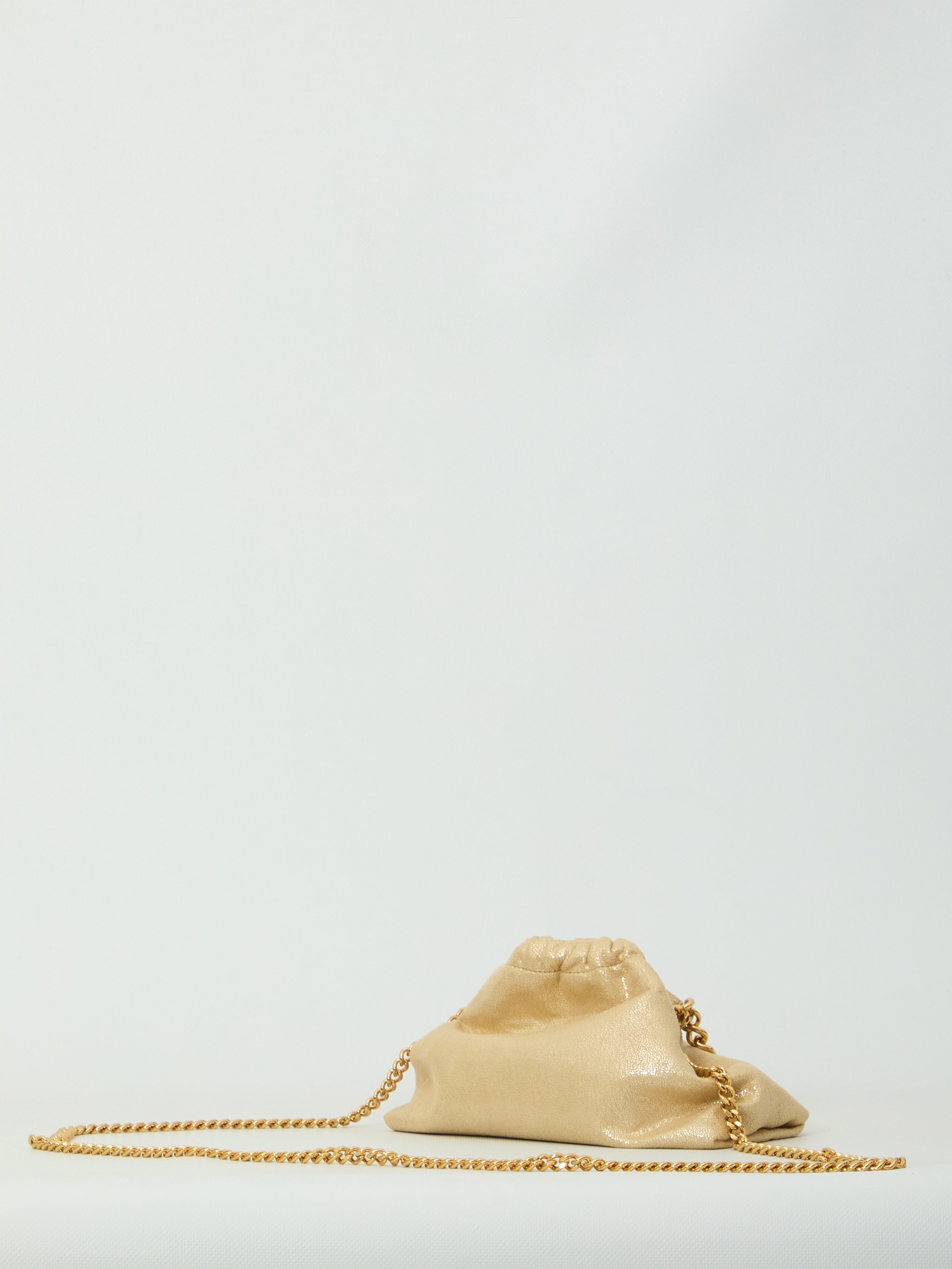 falabella mini drawstring bag