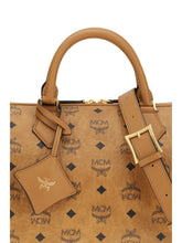 MCM OS ella printed canvas handbag