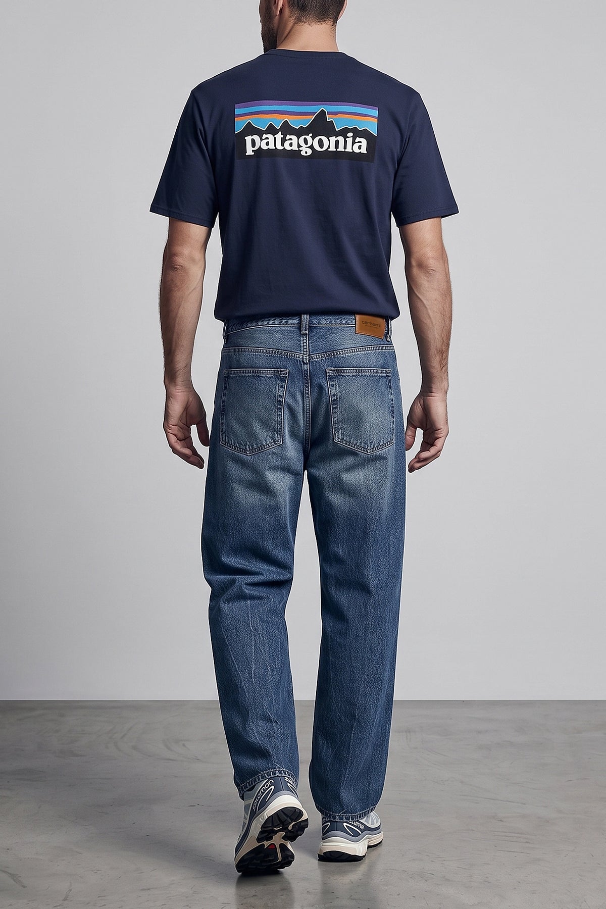 p-6 logo responsibili-tee® cotton blend jersey t-shirt
