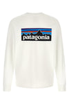 the patagonia long-sleeved t-shirt in a bright white tone