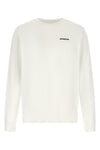 the patagonia long-sleeved t-shirt in a bright white tone