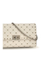 rockstud spike quilted nappa shoulder bag