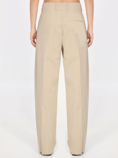 BOTTEGA VENETA 42 pleated pants