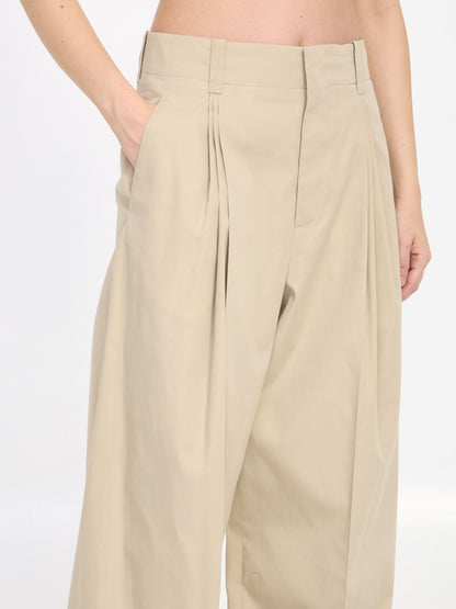 BOTTEGA VENETA 42 pleated pants