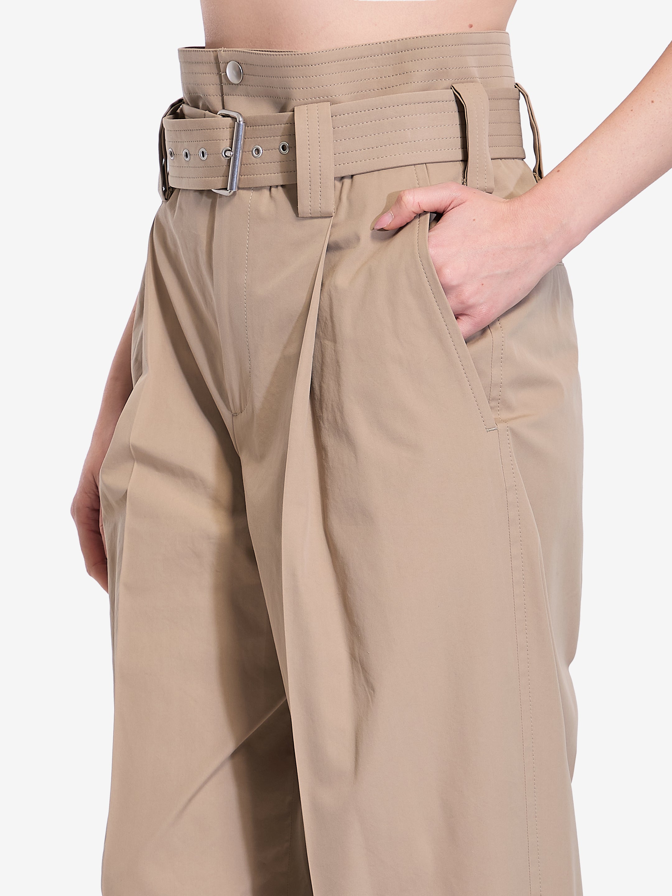 BOTTEGA VENETA 38 wide leg trousers