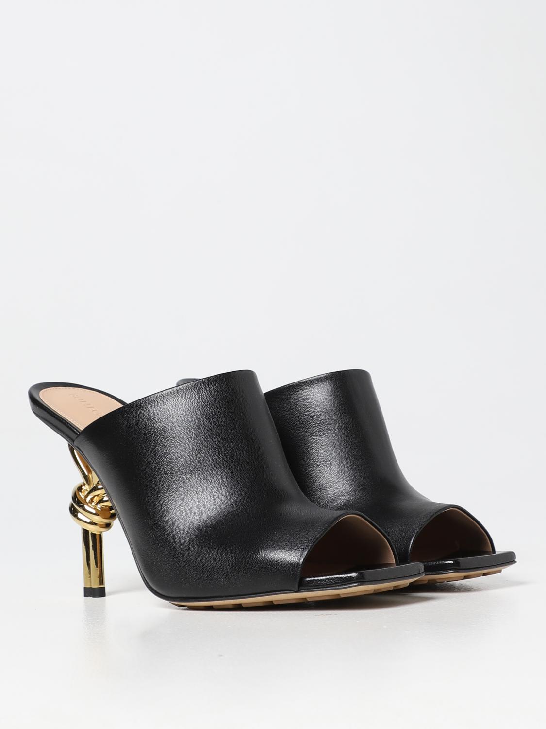 BOTTEGA VENETA 36 knot mules in leather