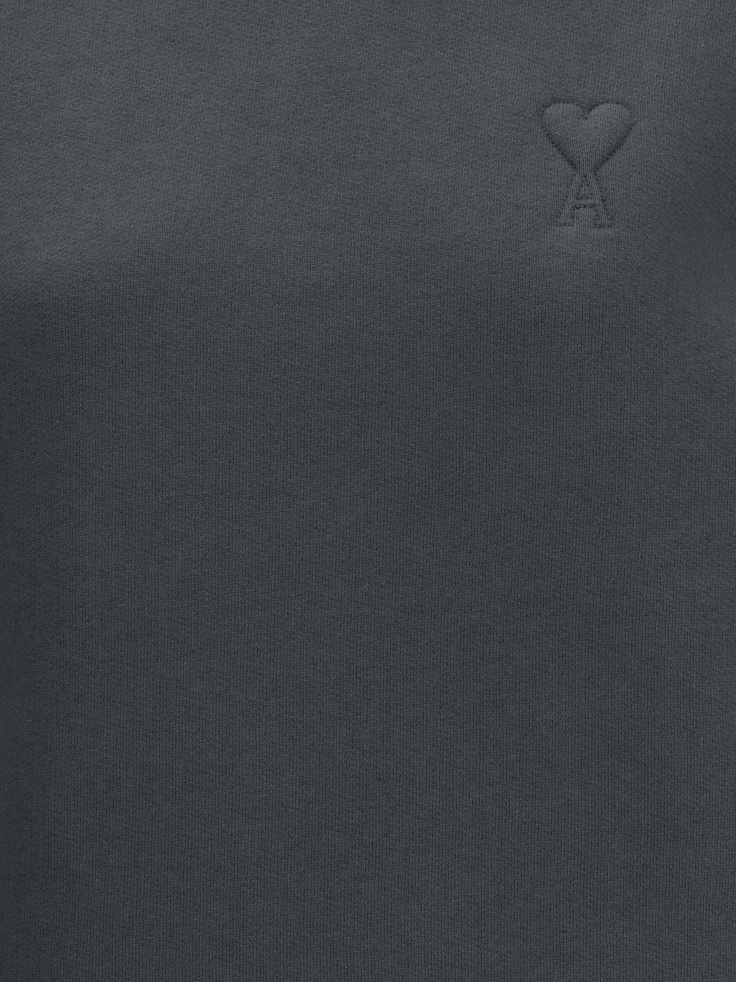 AMI PARIS L ami de coeur embosse sweatshirt