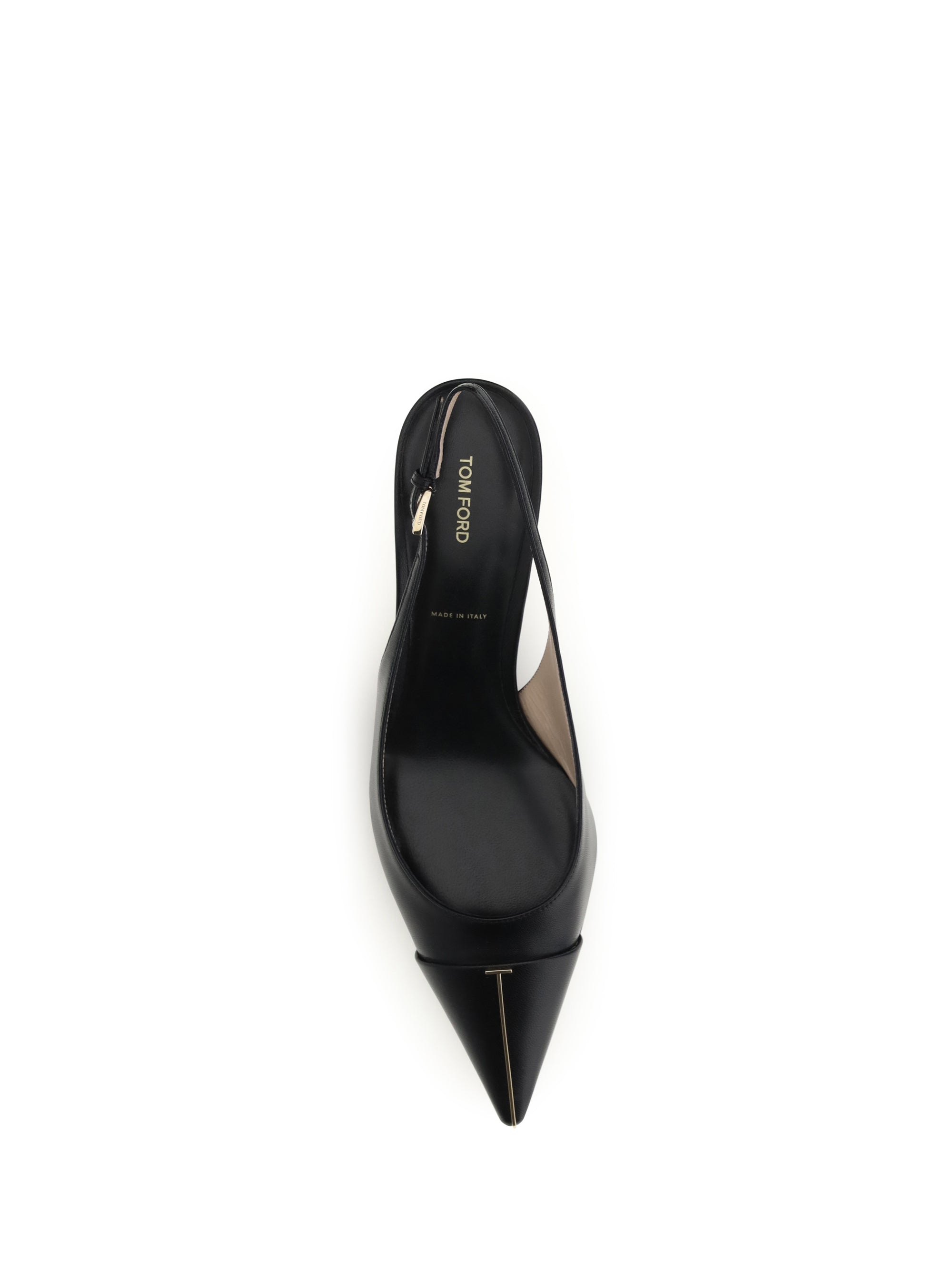 leather slingback pumps