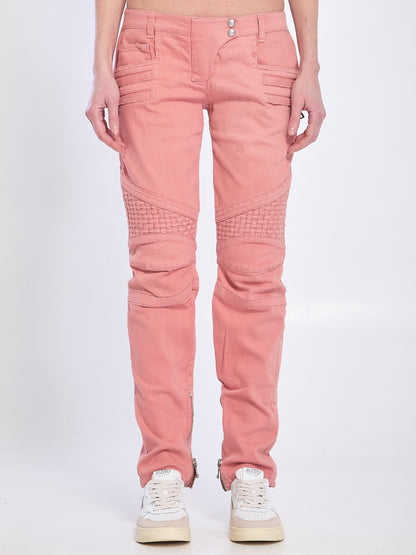 BALMAIN 40 pink jeans