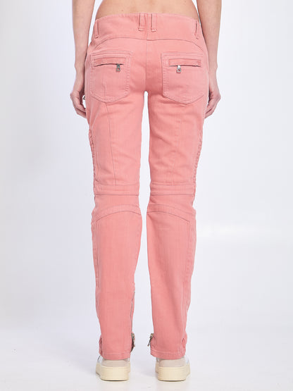 BALMAIN 40 pink jeans