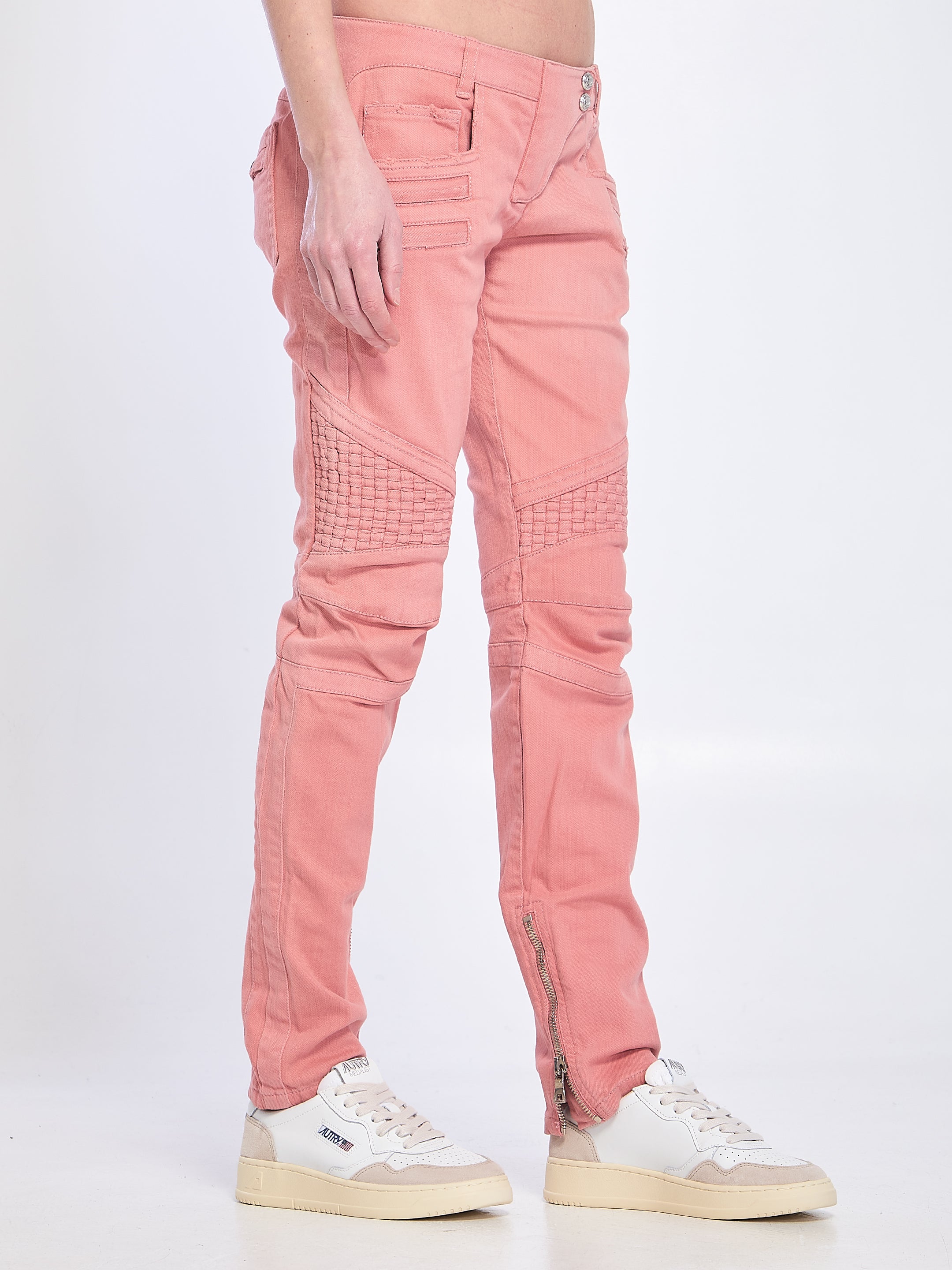 BALMAIN 40 pink jeans