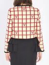vlogo check jacket