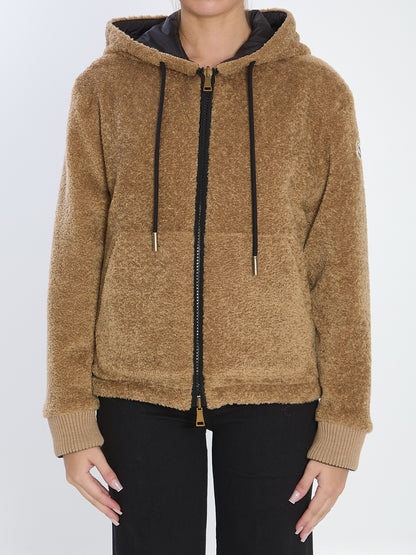 MONCLER M reversible padded sweatshirt