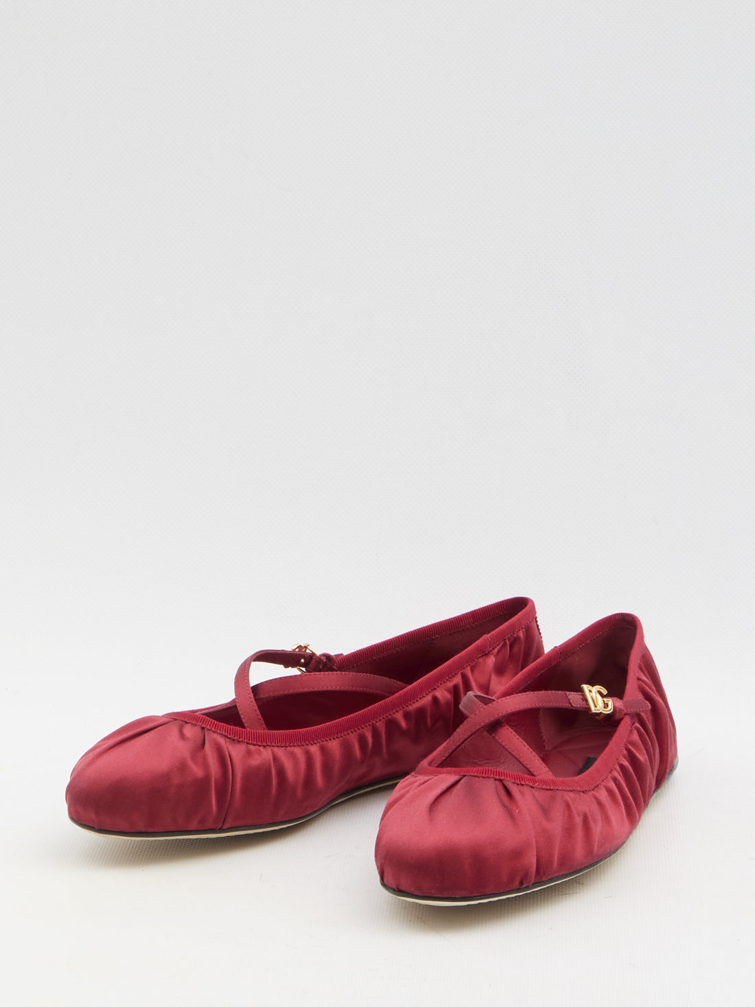 DOLCE&amp;GABBANA 37 satin ballerinas