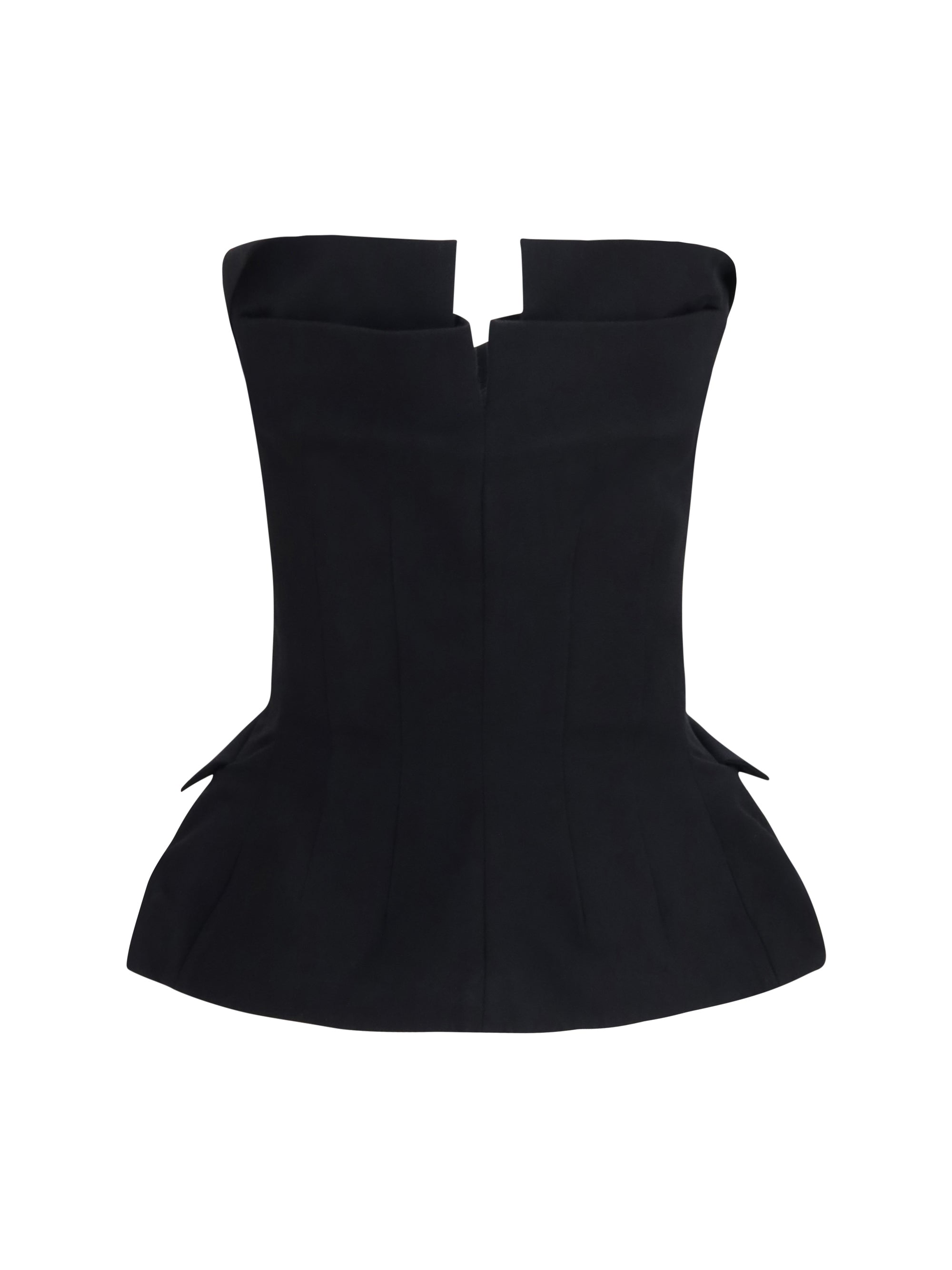 cotton bustier corset top