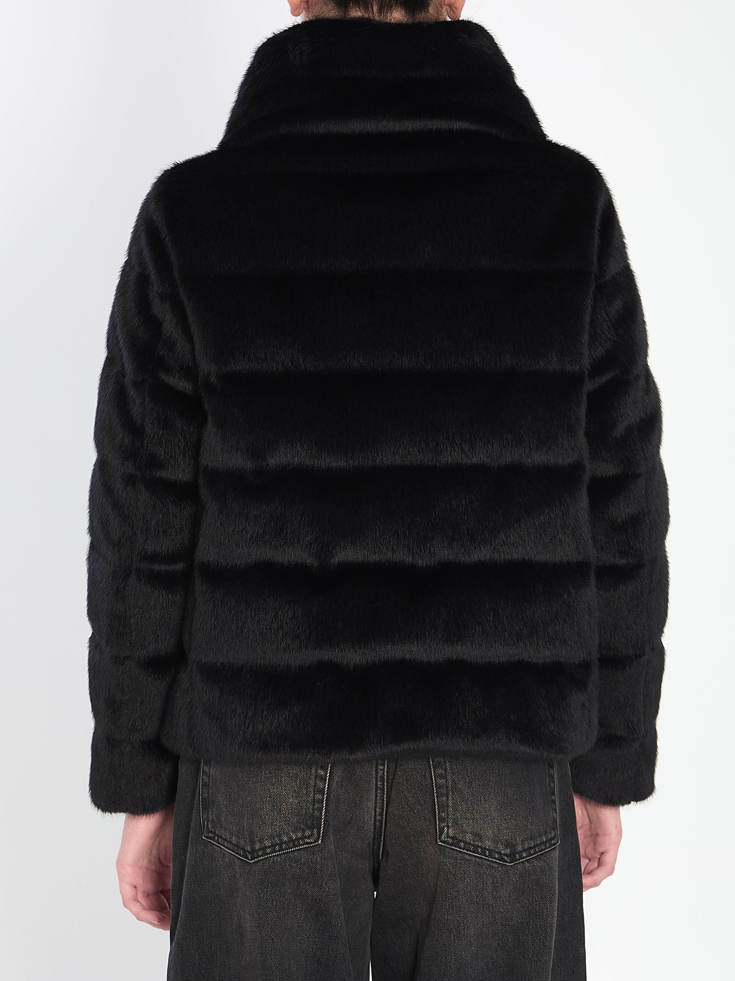 HERNO 40 eco-fur jacket 