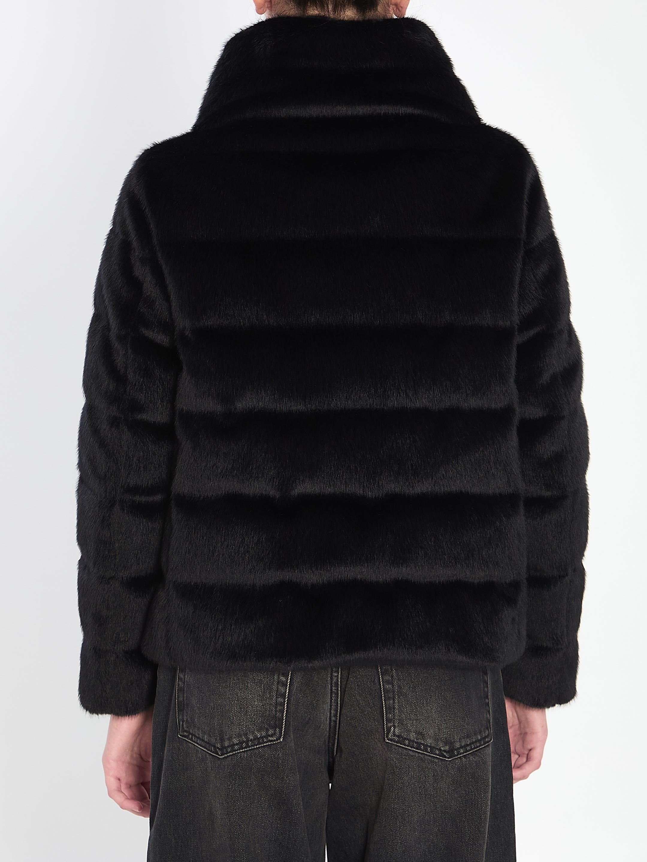 HERNO 40 eco-fur jacket 