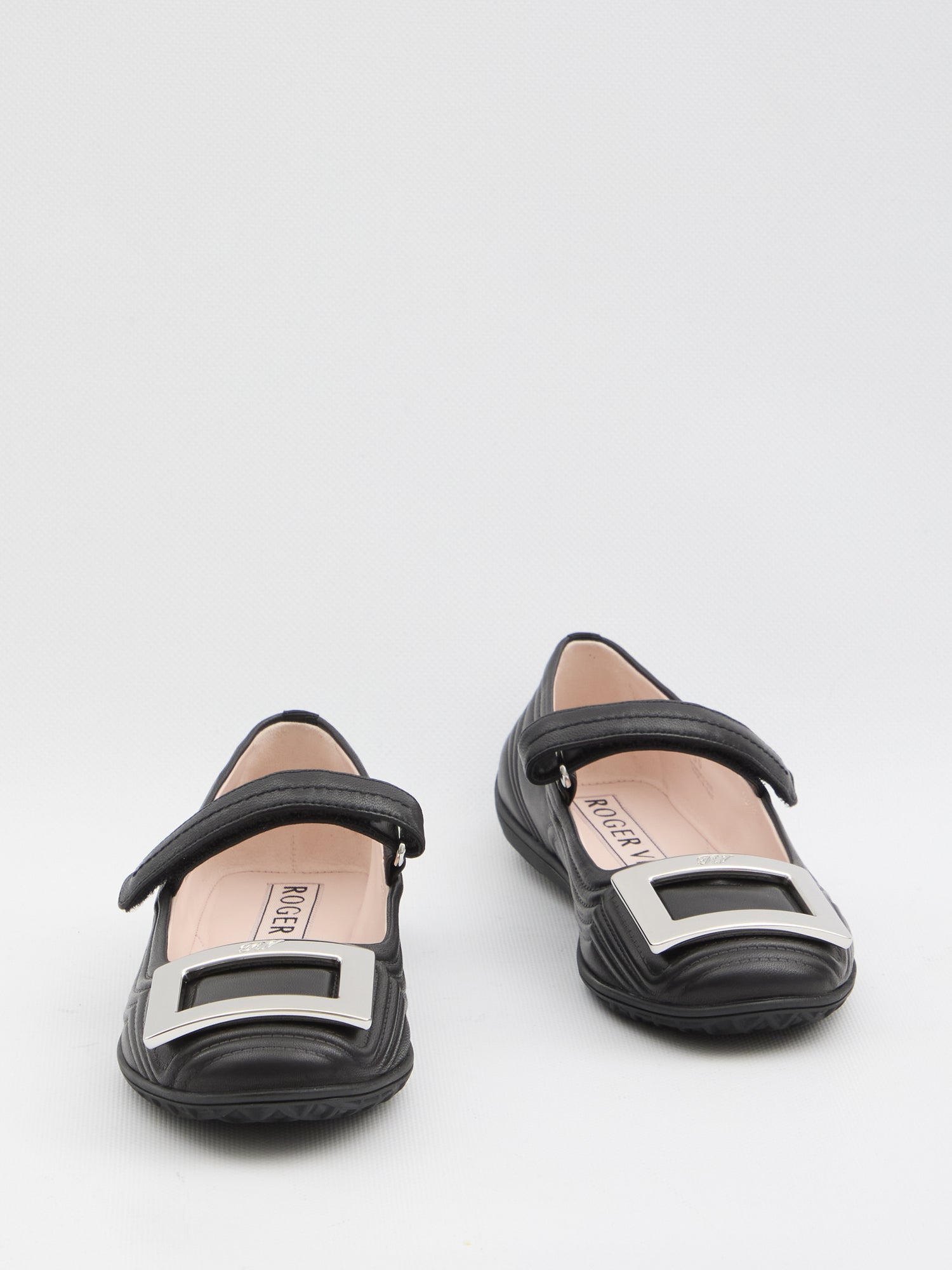 ROGER VIVIER 38 viv low mary jane ballerinas 