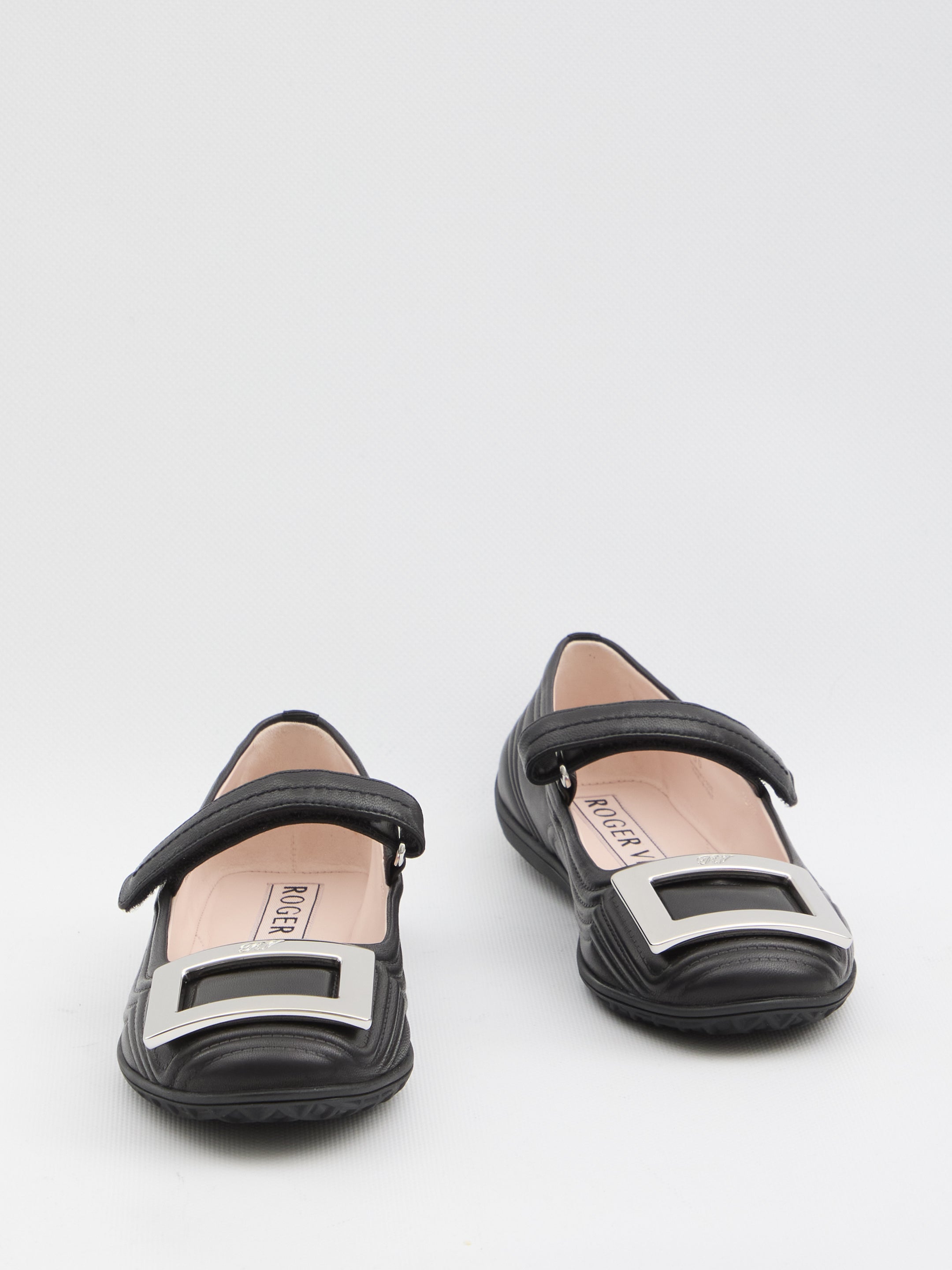 ROGER VIVIER 38 viv low mary jane ballerinas 