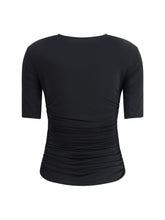 ALAIA 38 pleated t-shirt
