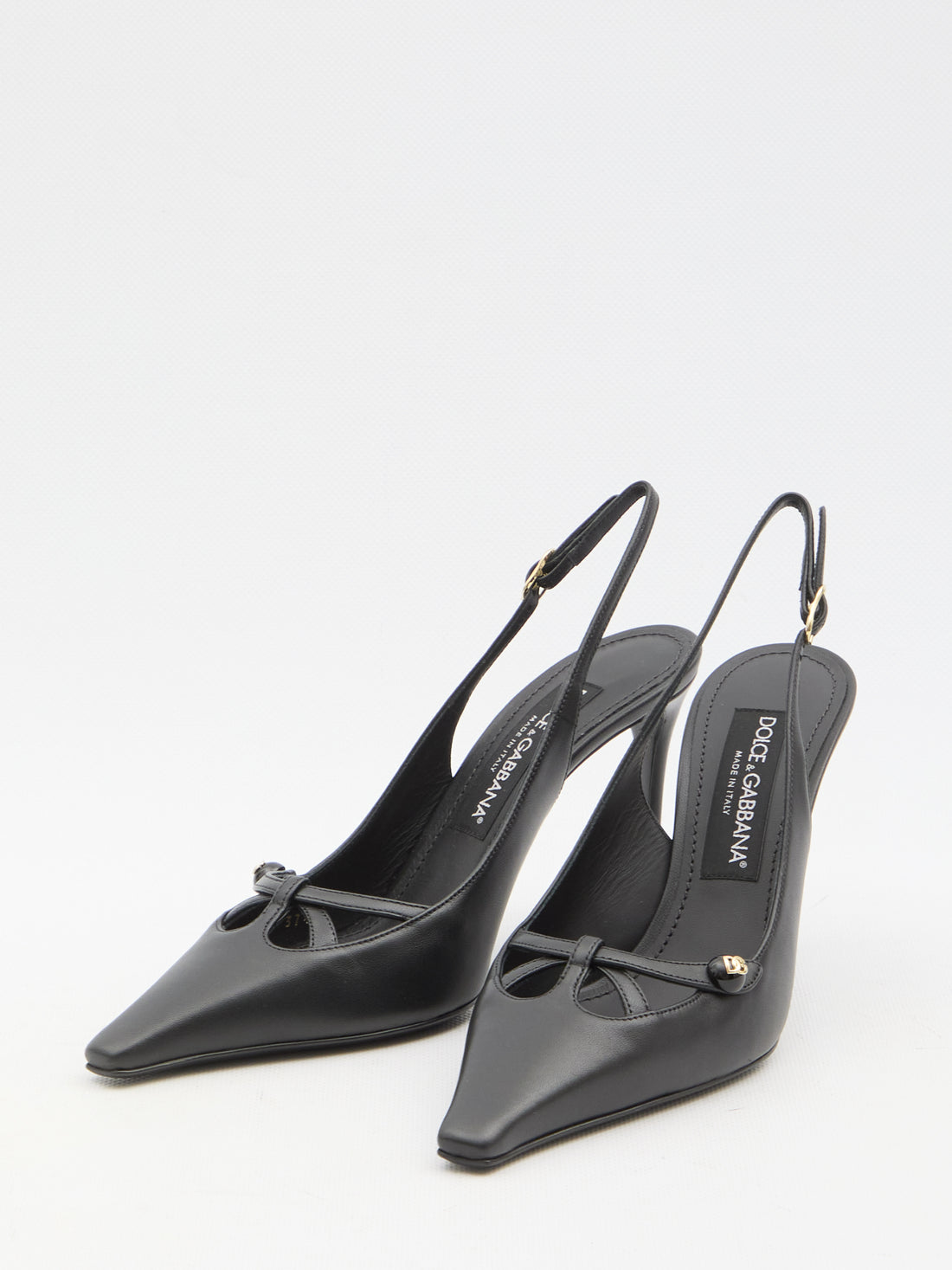 DOLCE&GABBANA 36 dg logo slingback