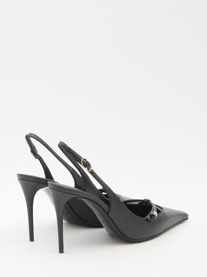DOLCE&amp;GABBANA 36 dg logo slingback