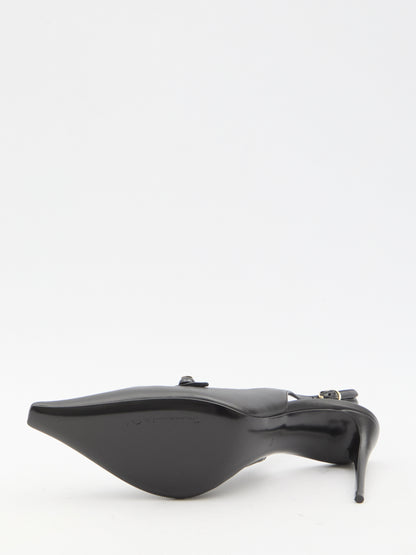 DOLCE&amp;GABBANA 36 dg logo slingback